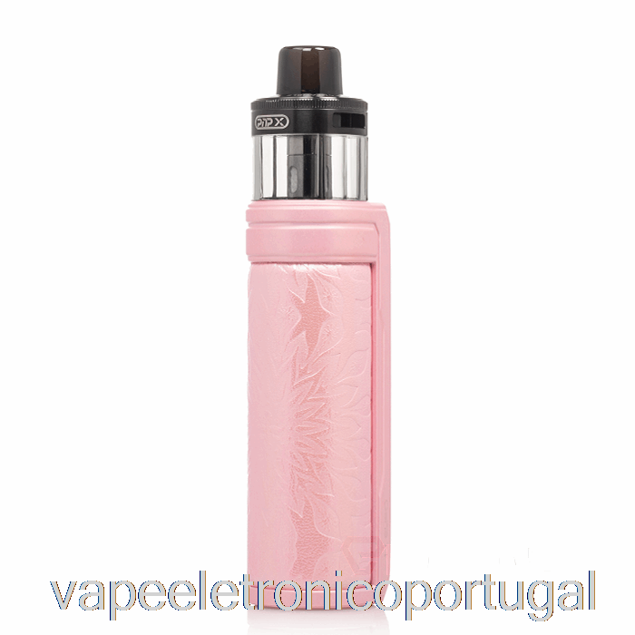 Vape Eletrônico Voopoo Drag S2 60w Pod System Brilho Rosa